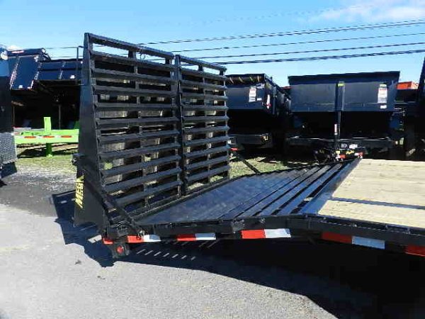 Big Tex 8.5 x 25 Deckover Equipment Trailer Mega Ramps - Image 5