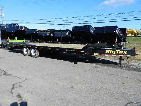 Big Tex 8.5 x 25 Deckover Equipment Trailer Mega Ramps - Image 2