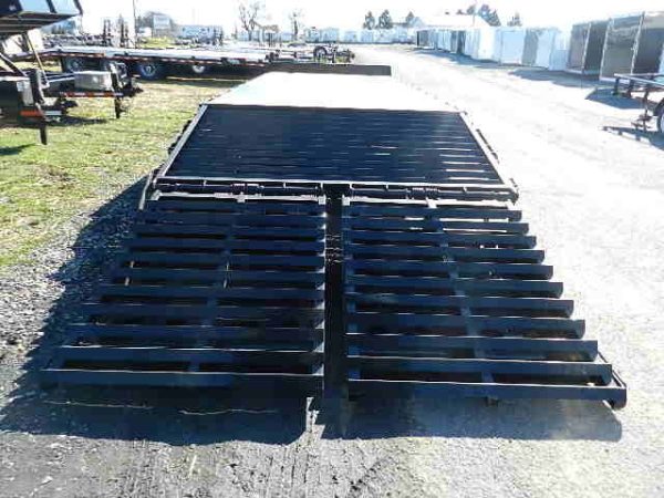 Big Tex 8.5 x 25 Deckover Equipment Trailer Mega Ramps - Image 7