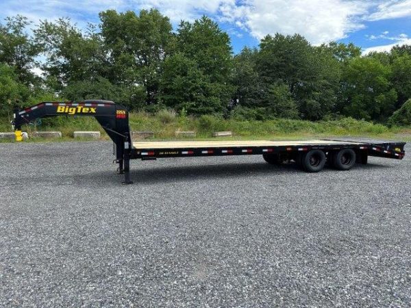 Big Tex 8.5 x 30 Gooseneck Deckover Equipment Trailer Mega Ramps - Image 3