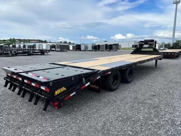 Big Tex 8.5 x 30 Gooseneck Deckover Equipment Trailer Mega Ramps - Image 6