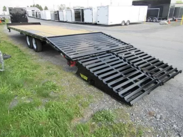 Big Tex 8.5 x 30 Deckover Equipment Trailer Mega Ramps - Image 2