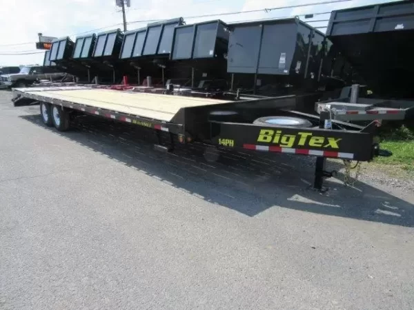 Big Tex 8.5 x 30 Deckover Equipment Trailer – Mega Ramps
