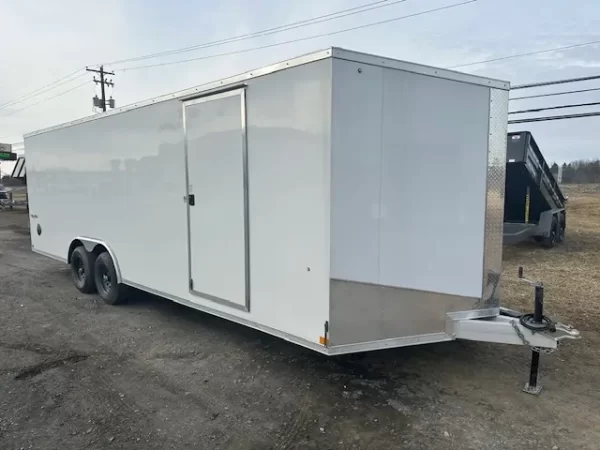 Formula 8.5 x 24 Aluminum Enclosed Car Hauler V Nose