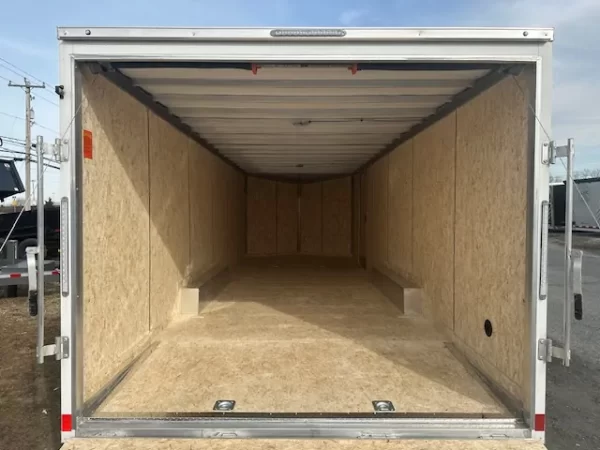 Formula 8.5 x 24 Aluminum Enclosed Car Hauler V Nose - Image 4