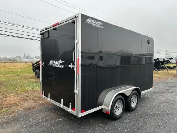 Nitro 7×14 Enclosed Cargo Trailer Flat Front - Image 2