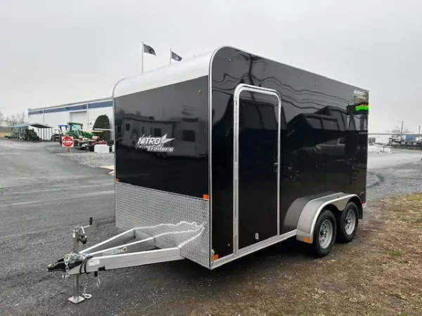 Nitro 7×14 Enclosed Cargo Trailer Flat Front - Image 4