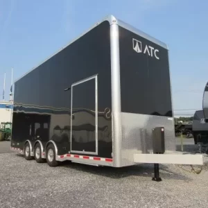 ATC 8.5 x 26 Aluminum Two Car Hauler Stacker Trailer