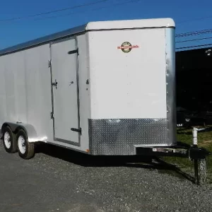 Carry On 7 x 16 Enclosed V-Nose Cargo Trailer