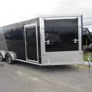 Sno Pro 7.5 x 18 Drive On/Off Snowmobile Trailer All Aluminum